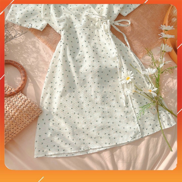 Váy hoa nhí, Đầm hoa nhí vintage TheHQ cho nàng thích phong cách nhẹ nhàng | WebRaoVat - webraovat.net.vn