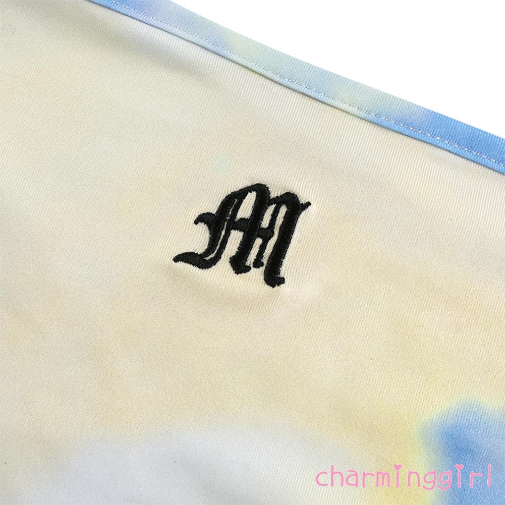 Áo Kiểu Lệch Vai Thiết Kế Bất Đối Xứng Quyến Rũ Dành Cho Nữ