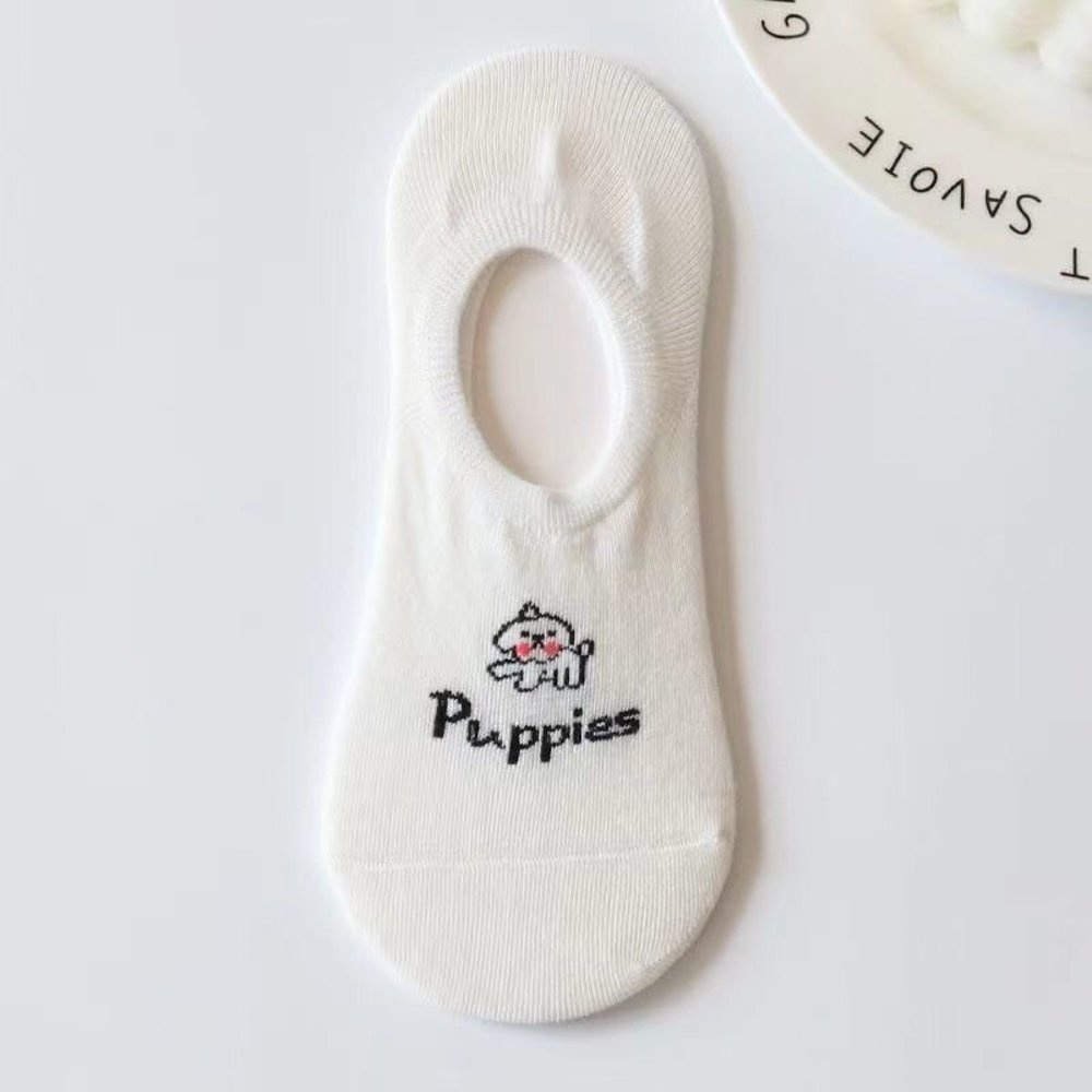 Tất nữ không cổ họa tiết cà rốt phong cách hàn quốc xinh xắn đáng yêu chất liệu co dãn thấm hút mồ hôi