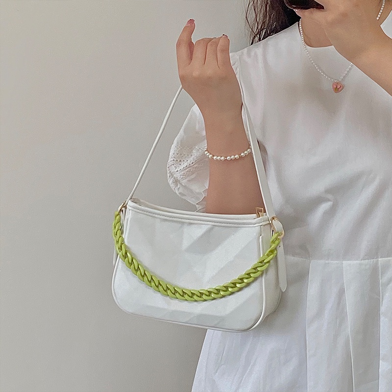 Túi đeo vai IELGY phối chuỗi xích thời trang dành cho nữ