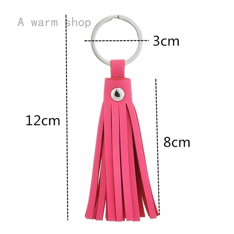 Set 4 Móc Khóa Tua Rua Xinh Xắn