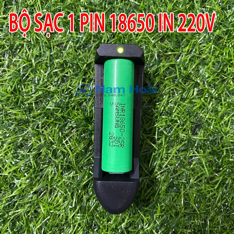 Dock sạc pin đa năng 1 PIN 10440, 14500, 16340, 18500, 18650 3.7v 4.2v