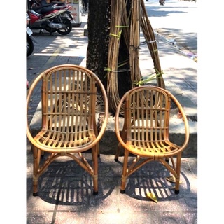 Ghế mây sọc ngang
