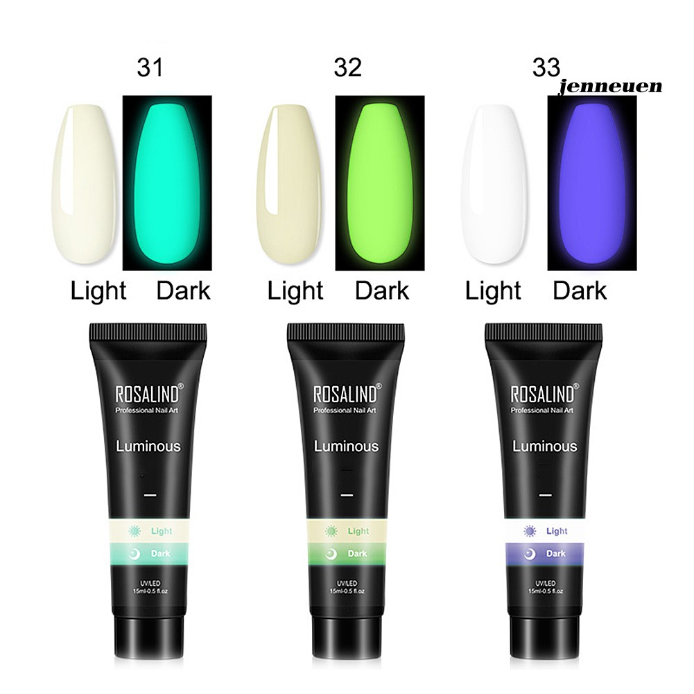 [Hàng mới về] Keo Dán Móng Tay Phát Quang Nổi Bật 15ml