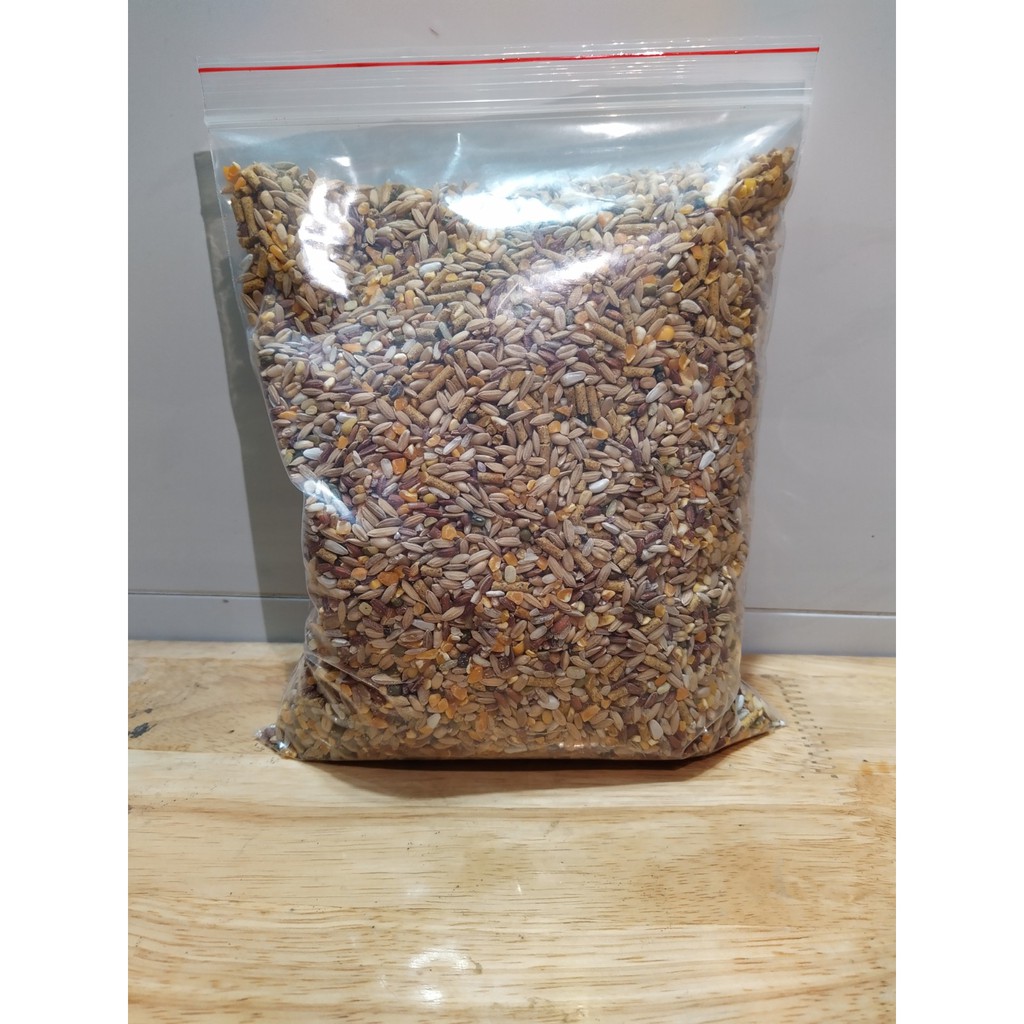 Ngũ cốc trộn cho gà, chim, cu gáy - túi 1 Kg