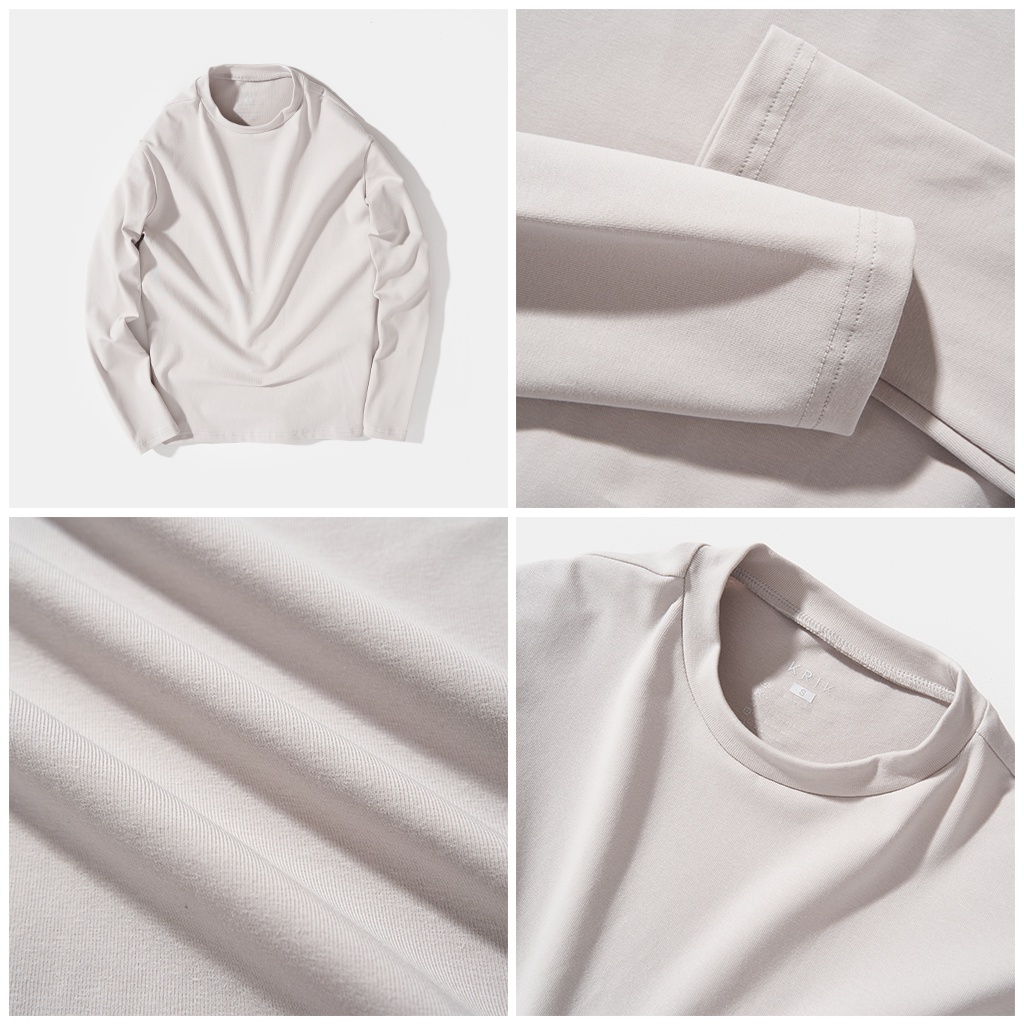 Áo Thun Nam Dài Tay Tony4men Chất Liệu Nỉ Cao Cấp Mềm Mịn Co Giãn Nhẹ Thiết Kế Cổ Tròn Basic Form Slimfit AN8032 | BigBuy360 - bigbuy360.vn