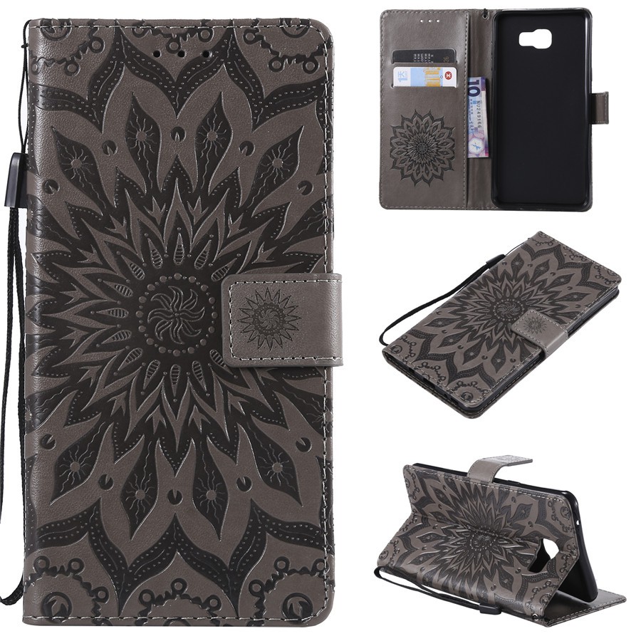 Ốp điện thoại da nắp gập dành cho Samsung C9 Pro | BigBuy360 - bigbuy360.vn