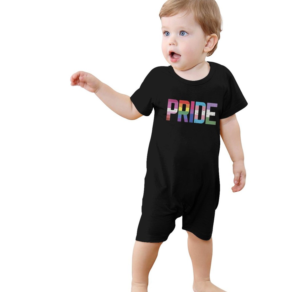 Bộ Áo Liền Quần Thoáng Khí Phong Cách Lgbtq Nhật Hàn Cho Bé Sơ Sinh 0-2 Tuổi