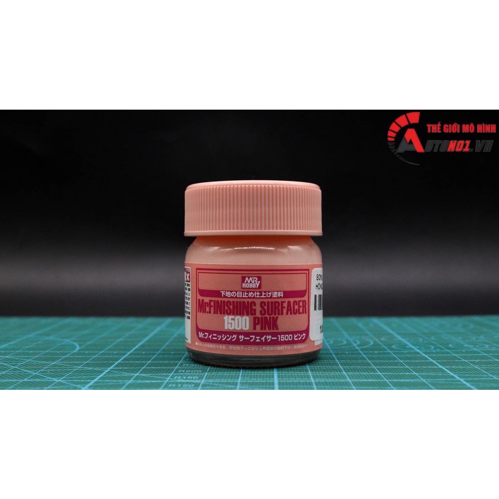 Lacquer sơn lót mô hình màu đen - trắng - xám hạt 1500 Sf288 - Sf289 - Sf291- Sf292 Mr.Hobby