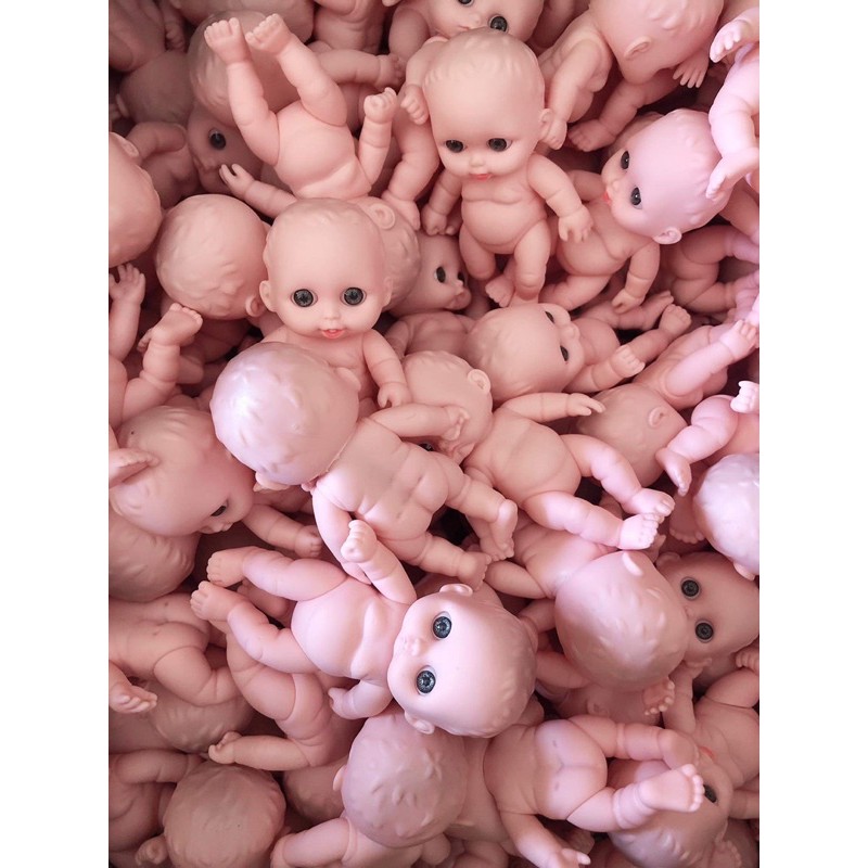 Búp Bê 5Ich  Slicon Mềm Baby Dolls