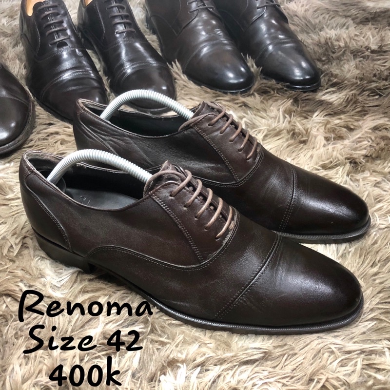 [Giày 2hand] [Size 42] Giày Tây Oxford Kiểu Dáng Công Sở Thương Hiệu Renoma