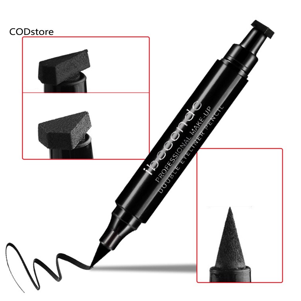 Bút kẻ mắt mini hai đầu chống nhòe tiện dụng
 | BigBuy360 - bigbuy360.vn