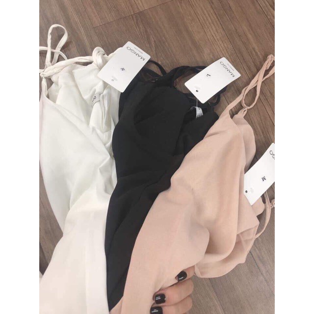 Đầm 2s đũi trơn nữ - Váy dáng suông trơn 2 dây sợi bún ulzzang SIÊU ĐẸP | BigBuy360 - bigbuy360.vn