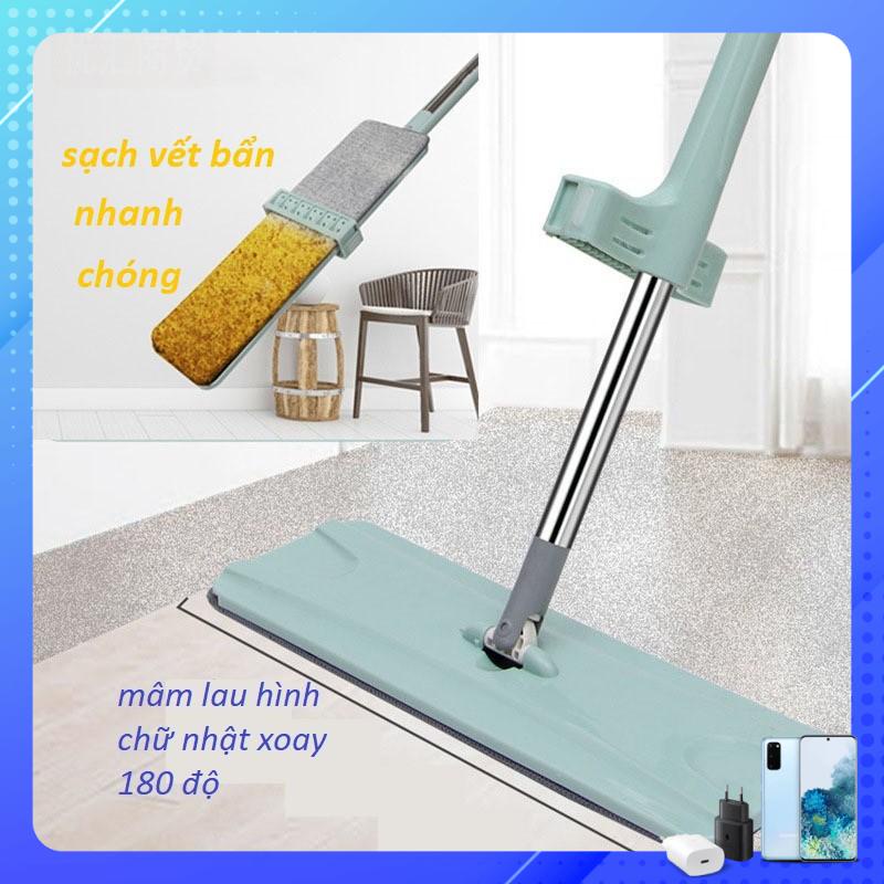 Chôi lau nhà gạt nước thông minh tự vắt