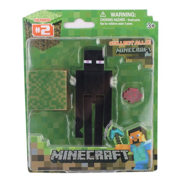 Mô hình minecraft tặng nhân vật Minecraft mini figure