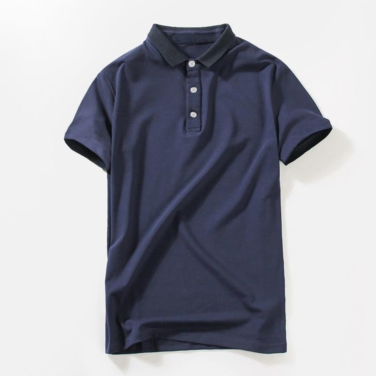 Áo cộc tay nam, áo thun nam POLO tay ngắn cổ bẻ thiết kế vải cá sấu cotton lạnh co dãn 4 chiều hàng cao cấp