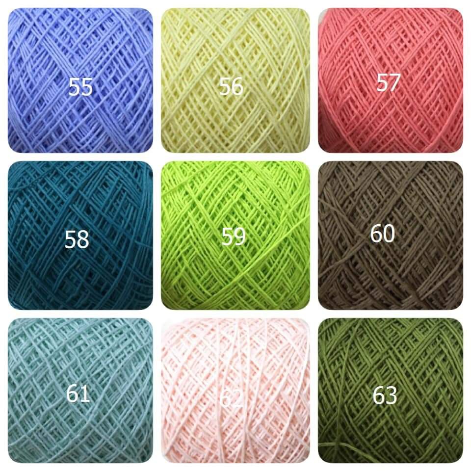Sợi Cotton Việt Nam 1mm - Mã 41 đến 60