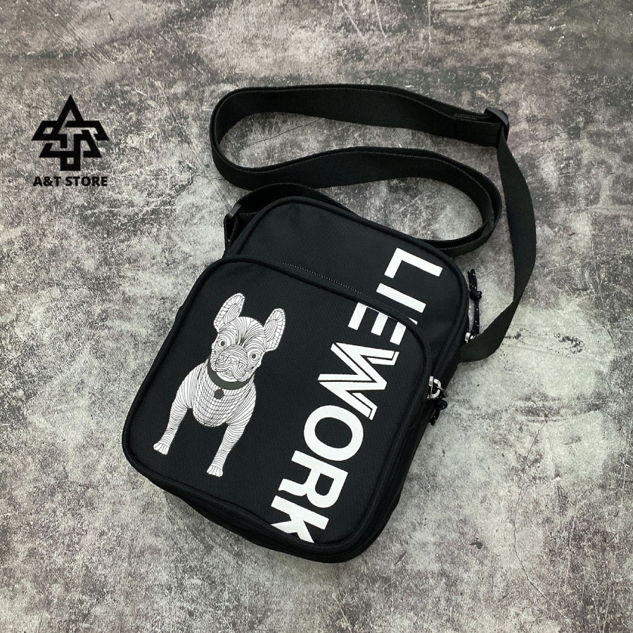 Túi Đeo Chéo LIFEWORK LK3 Logo Mini Bag Full Tag Code