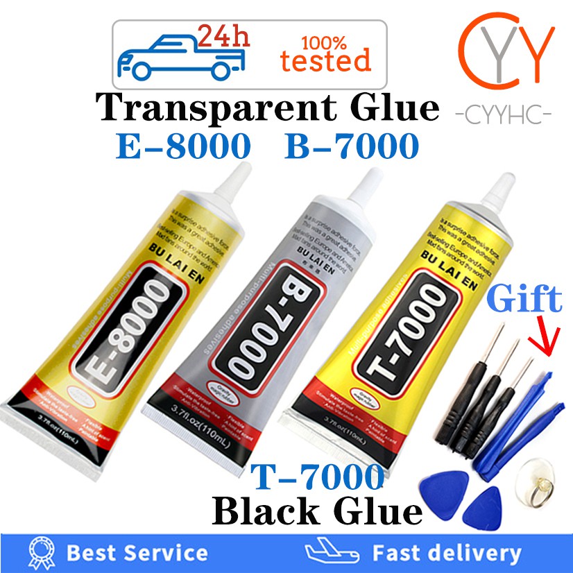 Keo lỏng E8000 T8000 B7000 T7000 dung tích 15/50ml hỗ trợ sửa chữa màn hình cảm ứng LCD