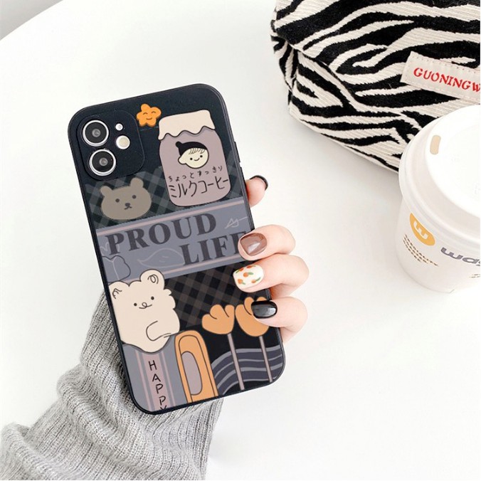 Ốp iphone PROUD LIFE Đen 5/5s/6/6plus/6s/6splus/7/7plus/8/8plus/x/xs/11/promax/plus - Jerry Shop | BigBuy360 - bigbuy360.vn