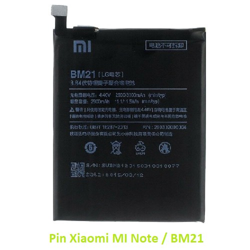 Pin Xiaomi MI Note BM21