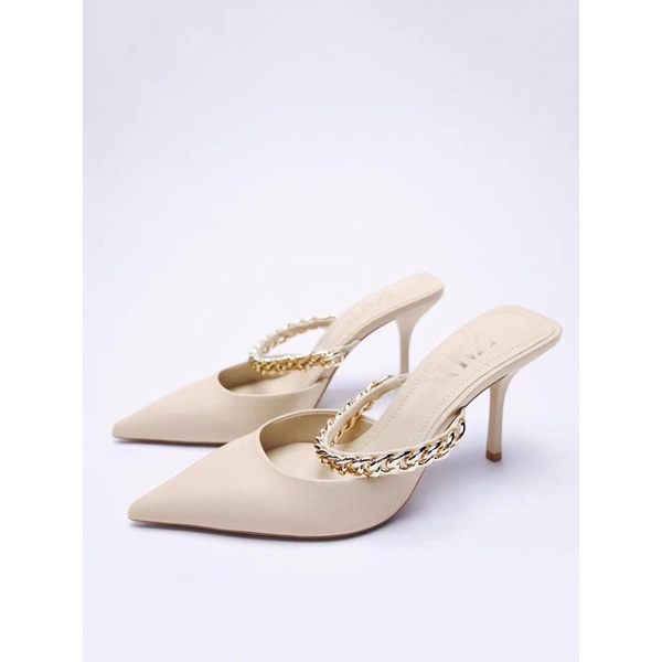 GIÀY CAO GÓT ZARA QUAI XÍCH HÀNG TUỒN