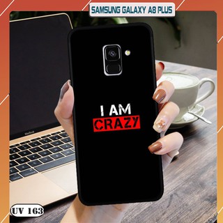 Ốp lưng nhám Samsung Galaxy A8 Plus - in hình