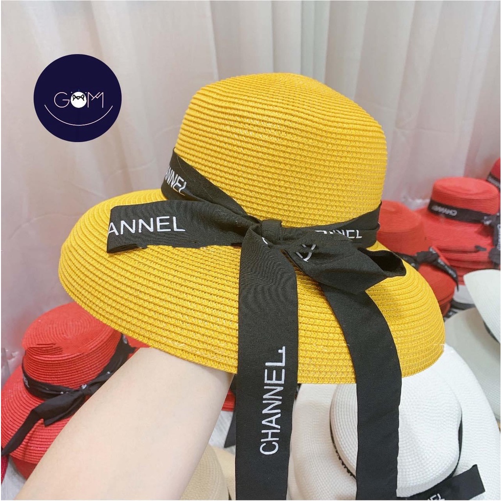 Nón cói đi biển nhiều màu