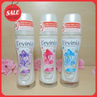 Lăn khử mùi L'evinia trắng da Ngọc trai 65g