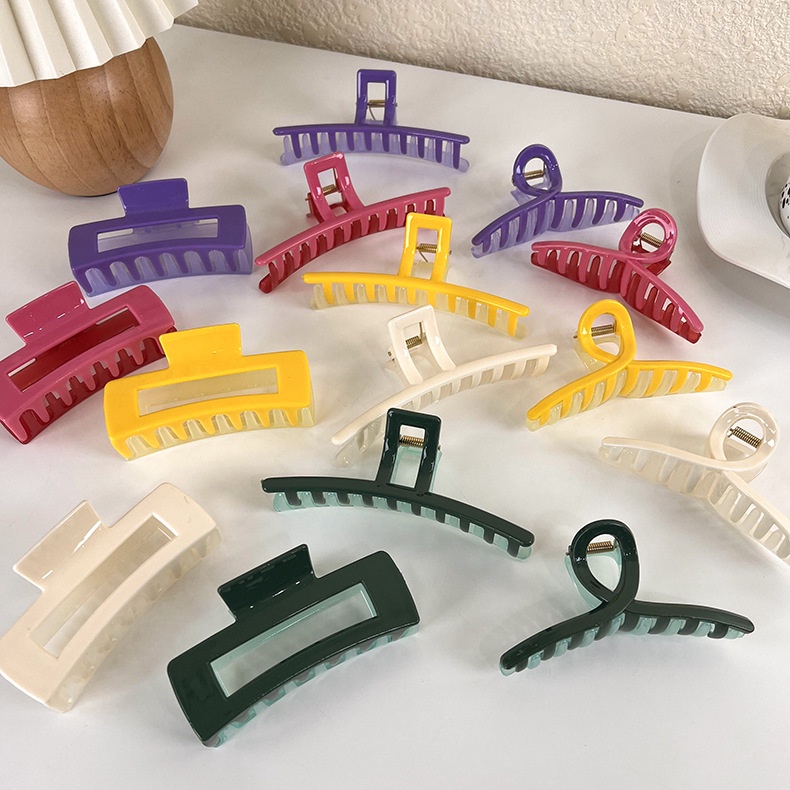 Kẹp Tóc Màu Sắc Ngọt Ngào Phong Cách Hàn Quốc Thời Trang Cho Nữ