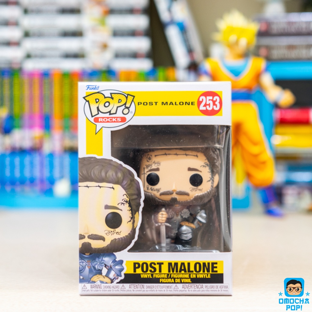Mô Hình Chính Hãng Funko Pop - Post Malone ver Knight 253
