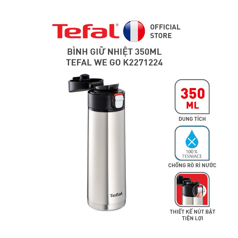 Bình giữ nhiệt Tefal We Go 350ml K2271224