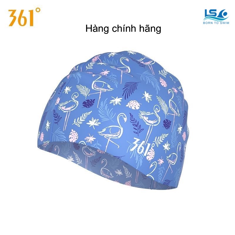 Mũ bơi 361 hàng chính hãng co giãn tốt