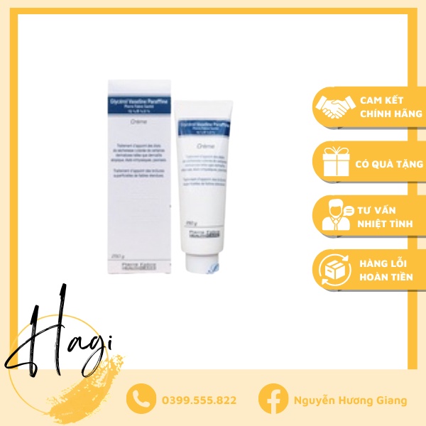 Kem nẻ chàm Dexeryl Glycerol Vaseline 250g - Guu
