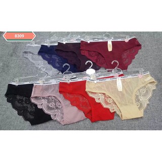 Quần lót ren cạp chữ PINK