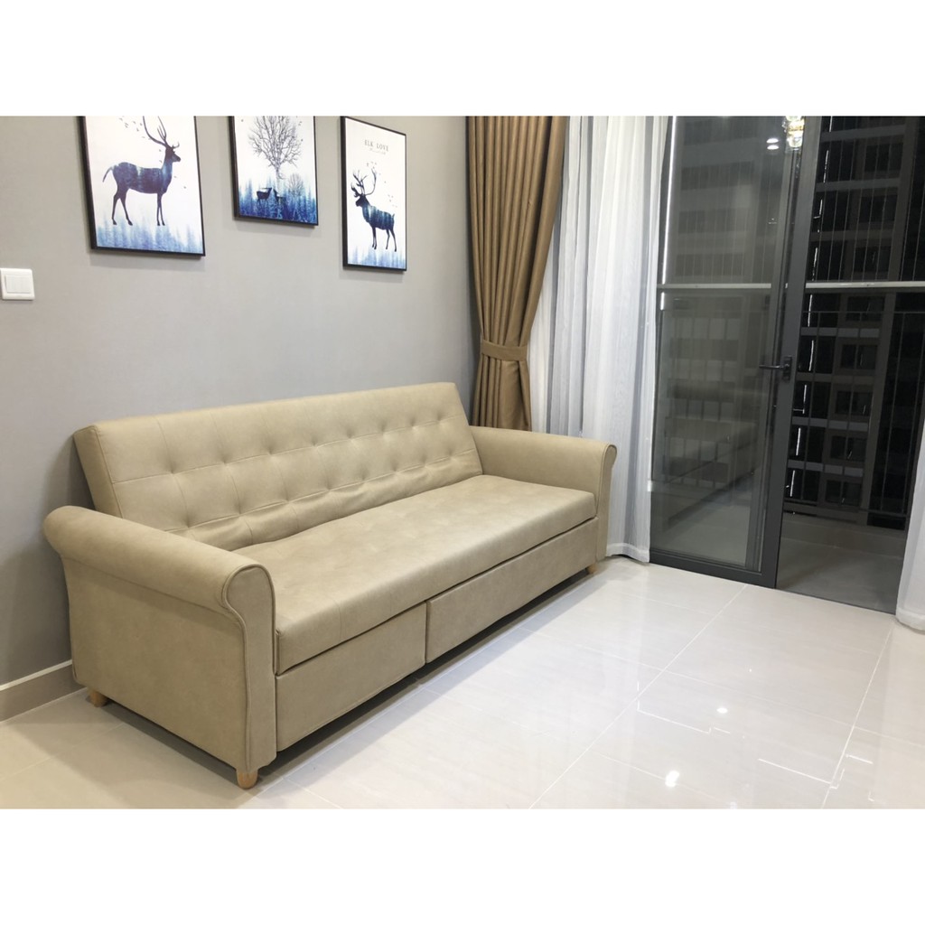 {XẢ KHO SOFA GIƯỜNG NHẬP KHẨU} - Sofa giường gấp gọn, đa năng TP1025