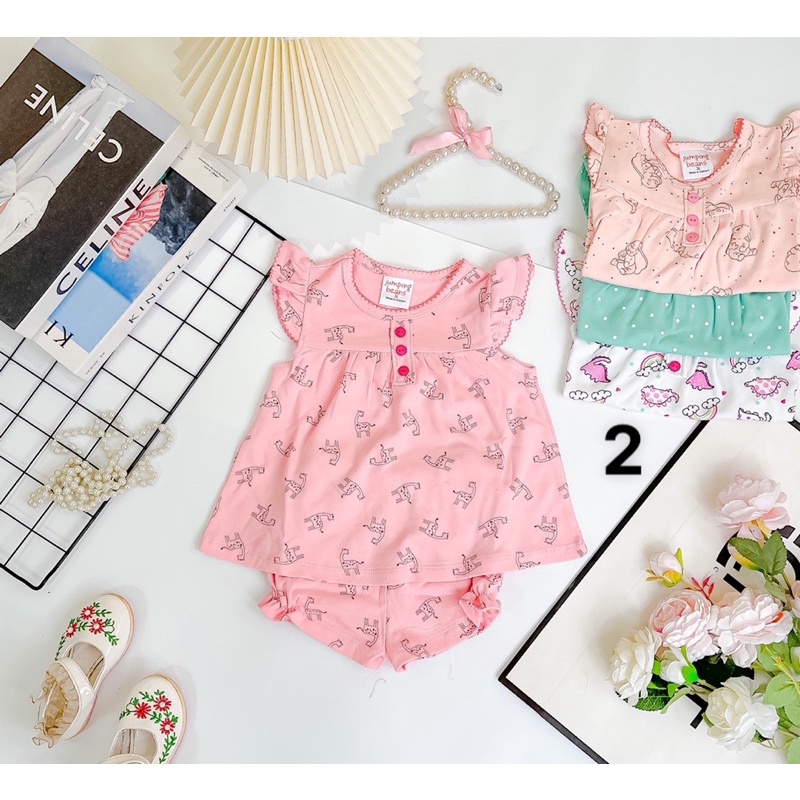 Đồ bộ cánh tiên bé gái babydoll