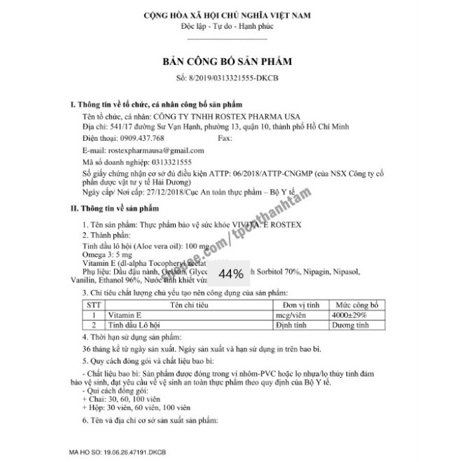 Viên uống đẹp da Vitamin E 4000mcg, tinh dầu lô hội làm đẹp da, chống lão hóa - Hộp 30 viên | BigBuy360 - bigbuy360.vn