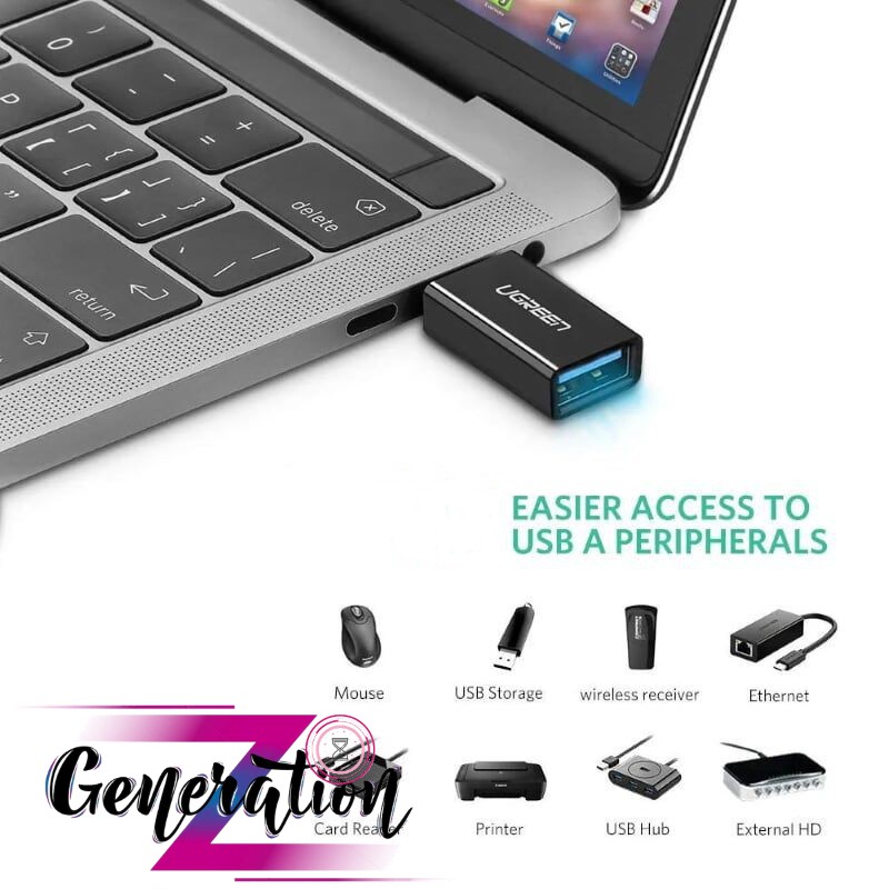 Đầu chuyển USB 3.0 ra USB Type-C Ugreen 20808