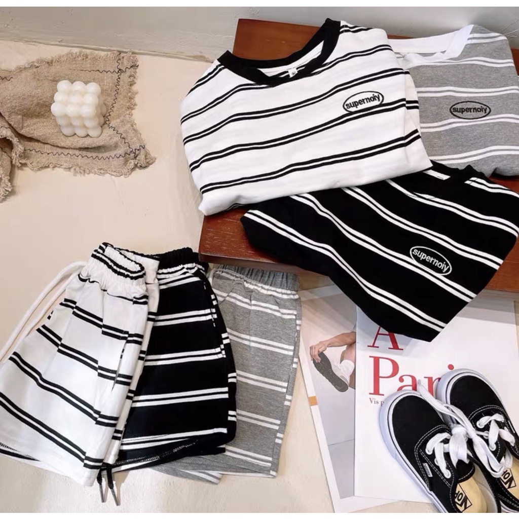 Quần Áo Cho Bé Bộ Cộc Tay Quần Ngố Chất Vải Cotton Cho Bé Trai Bé Gái Từ 6Kg Đến 32Kg Thời Trang Trẻ Em Chaarlie Kids