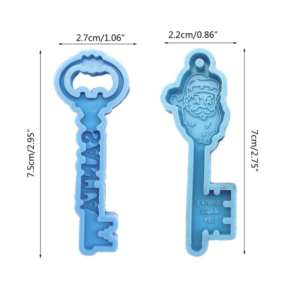 Khuôn Silicone Tạo Hình Đất Sét Chủ Đề Giáng Sinh DIY