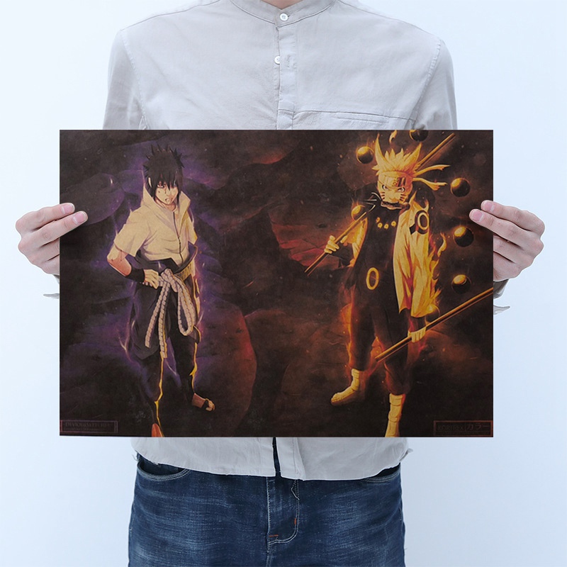 doggtr Poster Hình Phim Hoạt Hình Naruto Dán Tường Trang Trí Đẹp Mắt