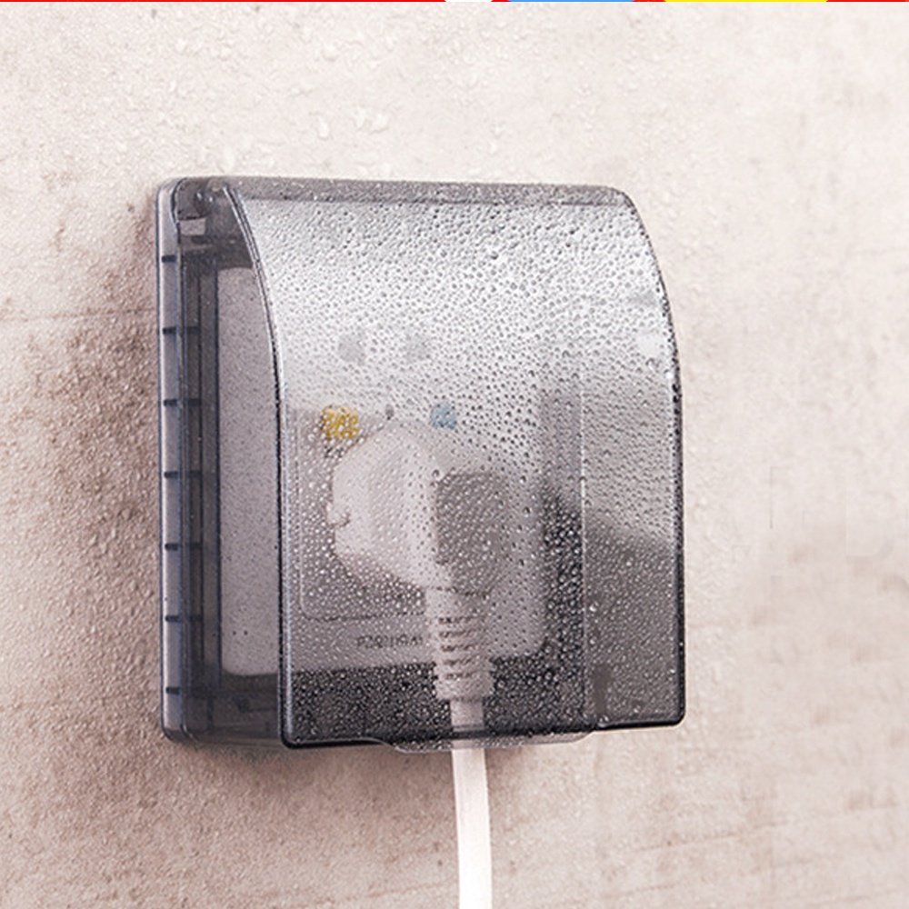 Chụp ổ điện DÁN TƯỜNG chống nước, bảo vệ an toàn