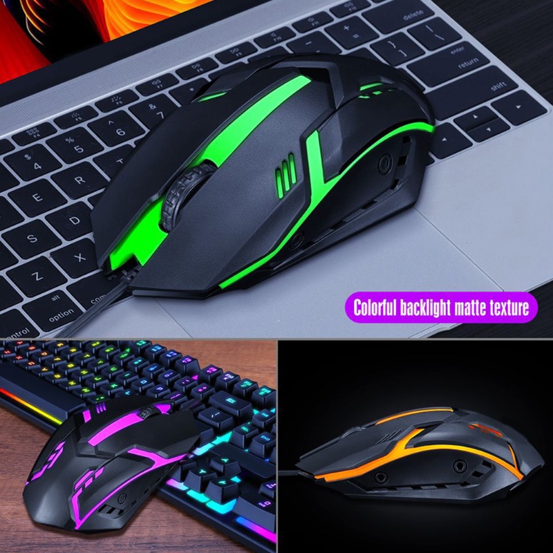 Bộ Bàn Phím Cơ Và Chuột USB btsg TF2Gaming TF200 Màu Cầu Vồng Tiện Dụng Cho Laptop