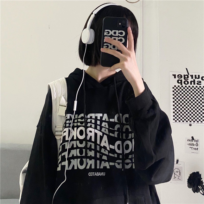 Áo khoác Hoodie Unabated nỉ form rộng Unisex AHD 02