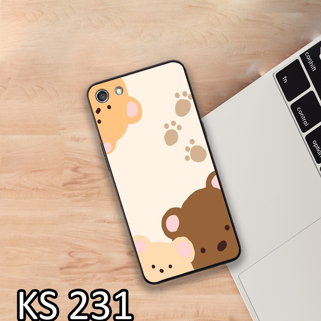 [FreeShip ExTra] Ốp lưng Oppo A31/Oppo A33/Oppo A35/Oppo A37 in hình gấu dễ thương, giá cực tốt