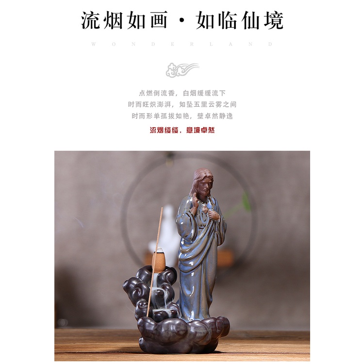 Tháp trầm dưỡng sinh tượng Đức Mẹ và Đức Giesu