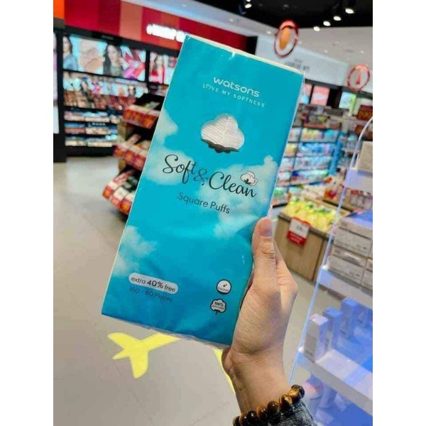 BÔNG TẨY TRANG WATSONS CHUẨN THÁI