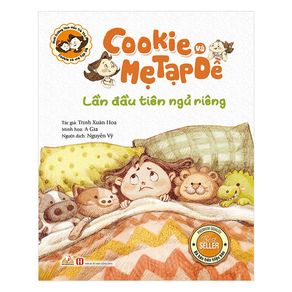 Sách - Cookie Và Mẹ Tạp Dề - Lần Đầu Tiên Ngủ Riêng
