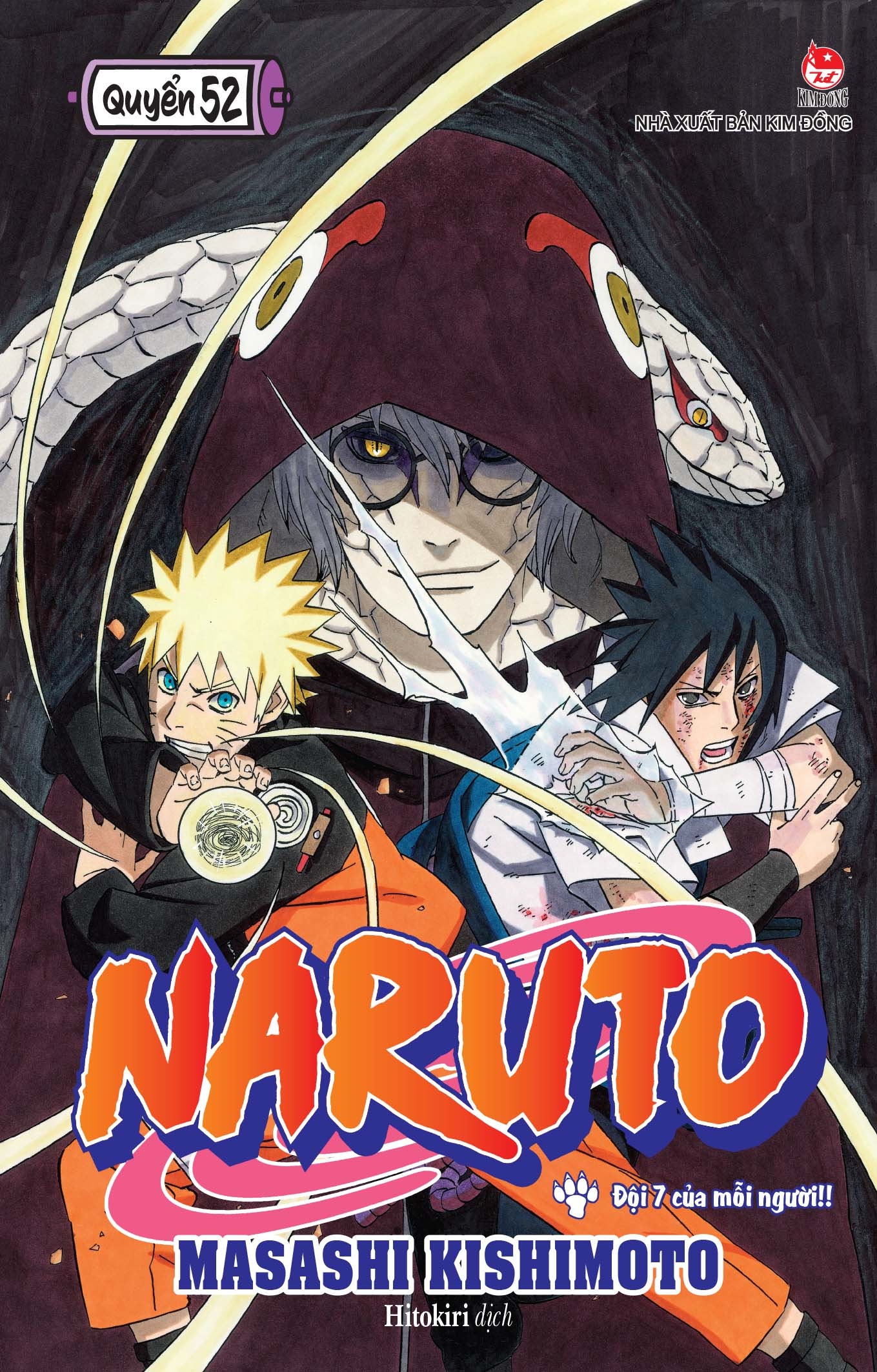 [Mã LIFE5510K giảm 10K đơn 20K] Sách Naruto Tập 52 - Manga | BigBuy360 - bigbuy360.vn